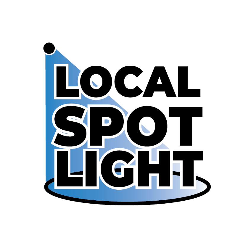 Local Spotlight Logo White Square